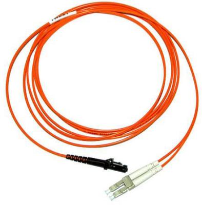 China Orange LC-MTRJ Multimode Duplex Fiber Optic Cable 50/125 2.0mm Length for sale