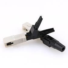 China 3.0mm SC / UPC Fiber Optic Fast Connector Multimode Single - Core For CATV Network for sale