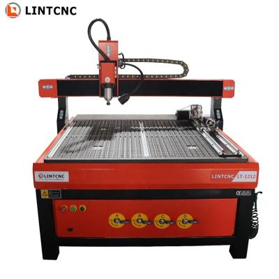 China 4th Axis CNC Routers Machines MDF Plywood Cutting 3d Engraver 6090 9012 9015 for sale