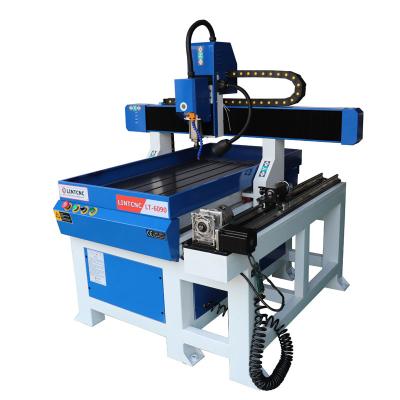 China CNC Router Rotary Axis Attached On Side Wood CNC Engraving Machine for sale