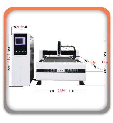 China CNC Raycus Fiber Laser Cutter Machine Sheet Metal CNC Wood Cutting Laser for sale