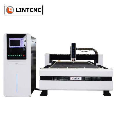 China Cnc Fiber Laser Cutter Metal Tube Cutting Machine With Pneumatic Chuck For Sale for sale