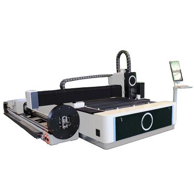 China Optical Co2 Laser Cutting Machine CNC High Quality Metal Sheet And Tube Iber Laser Cutting for sale