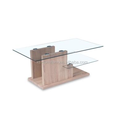 China XS-3290 Indoor Coffee Table Wooden Material Modern Optional Color for sale