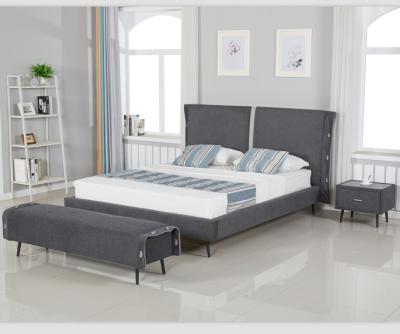 China Plywood Material Contemporary Bed Frame XS-9041Optional Color for sale