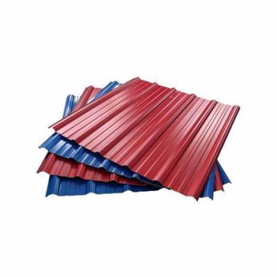 China Modern Corrugated Tiles PPGI Zinc Corrugated Roof Sheet Color Painted Galvanized Roof Tiles Backer Plate Price for sale