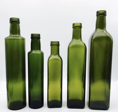 China Steamable Olive Oil Favored By Customers 100ml empty 150ml 250ml 500ml 750ml 1l Marasca Olive Oil Glass Bulk Bottles for sale