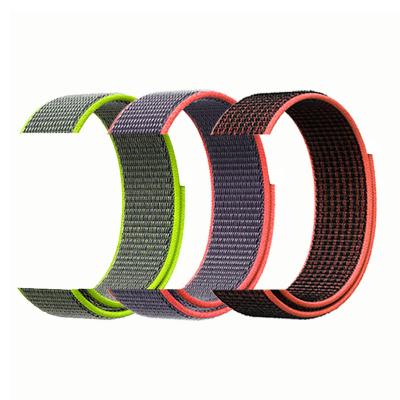 China New Arrival Flexible Sports Replacement 38mm 40mm Nylon Watch Strap Band For Apple Watch for sale