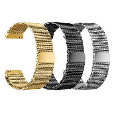 China Flexible Fit Wrist Replacement Stainless Steel Smart Watch Bands Strap For Huawei gt2 for sale