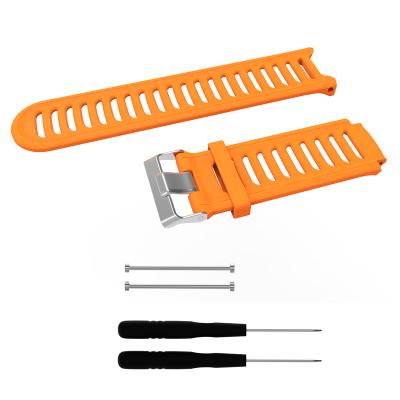 China Easy Custom Silicone 20mm Watch Band Strap For Forerunner Garmin Forerunner 910 for sale