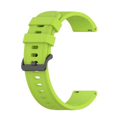 China Clear Wear New Arrival Silicone 22mm Sport Replacement Watch Band Strap For Xiaomi for sale