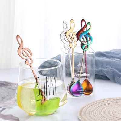 China Viable Stainless Steel Baby Phonogram Ice Cream Tea Coffee Honey Spoon for sale