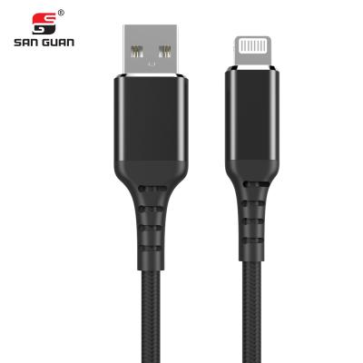 China MFI Camera Certified C89 USB to Lightning Cable 5V/2.4A Fast Charging Made for iphone/ipad/ipod for sale