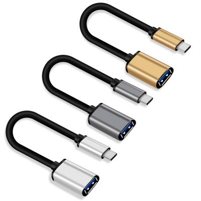 China Mac/Huawei/Samsung/Xiaomi/Oneplus/Lenovo etc Device Wholesale Price USB Type C OTG USB C Cable USB C to USB 3.0 Female Thunderbolt3 Adapter Sync Data 5G Fast Charging for sale