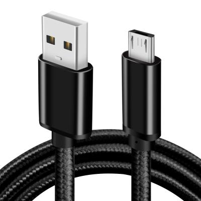 China COMPUTER nylon braid micro usb cable sync charging data cable for data cable micro usb charger for sale