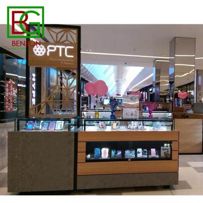 China Customized high-end shop glass display bag showcase shopping mall design shopping mall bag shop decoration for sale