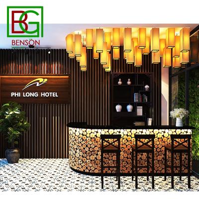 China Luxury Fancy Store Outdoor Design Display Showcase Modern Hotel Mall Fashion Wood Showcase Designs Latest for sale