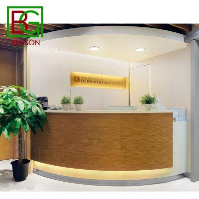 China Newest Style Shopping Mall New Store Display Fixtures Modern Wood Showcase Store Showcase Cabinet Store Furniture for sale