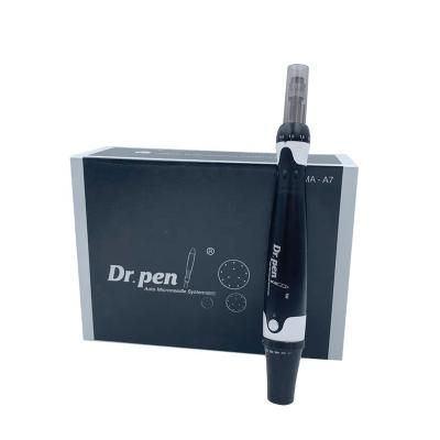 China Anti-Puffiness Top Selling Electric Microneedle A7 Derma Pen Wireless 6 Speed ​​Private Label Medical Dr. Pen for sale