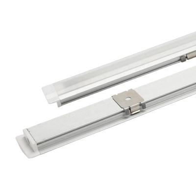 China Magnetic suction installation Ultra thin LED aluminum profile embedded cabinet light strip for cabinet light supermarkets for sale