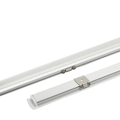 China Embedded installation High quality hot selling low voltage LED lamp tube Dc12v 24V cabinet lighting embedded LED kitchen shelf cabinet light for sale