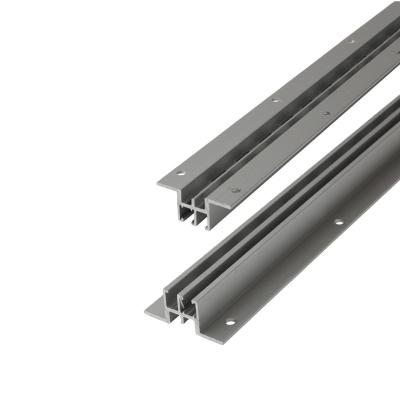 China Professional factory manufacturer aluminum track channel double hole 8608 for sale