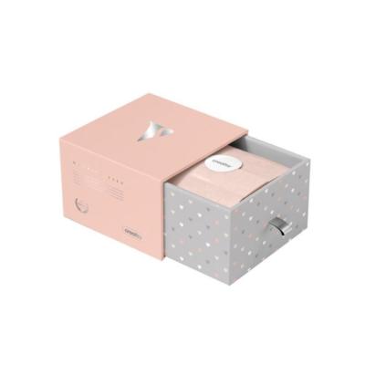 China Recyclable Custom Luxury Printing Hard Rigid Jewelry Cardboard Slip Box With Velvet Gift Set Drawer Box Packaging Box for sale