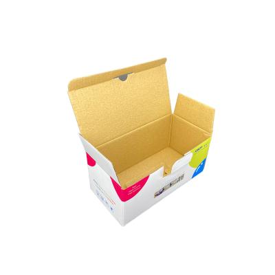 China Custom mechanical parts product packaging paper insert folding cardboard packaging printing simple logo for sale