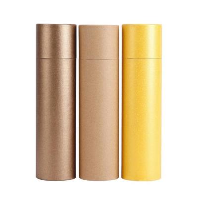 China Plant 3 Biodegradable Colors 250 Gram Large Perfume Paper Tube Packaging Joss Stick Incense Paper Tube Convenient Carrying Kraft for sale