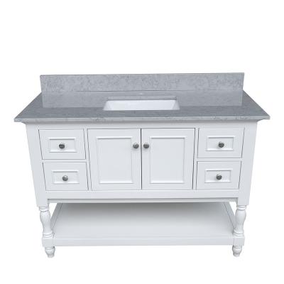 China 0 Water Absorption Nan-Tchang Montary Vanity Tops & Table Tops Artificial Marble Vanity Tops for sale