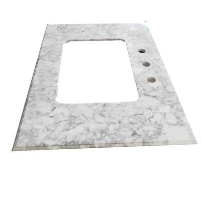 China Venato Carrara Natural Marble Vanity Tops And Marble Tops For Sideboard for sale