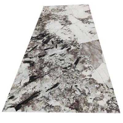 China Natural marble stone bathroom vanity artificial stone top for bathroom for sale