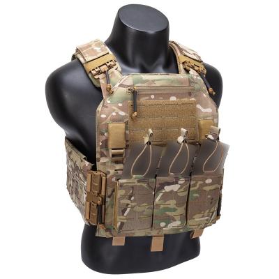 China Quick Release GAG ​​1000D Nylon Laser Cut Molle Plate Carrier Vest Outdoor Game Tactical Vest Factory Price Tactical Vest for sale