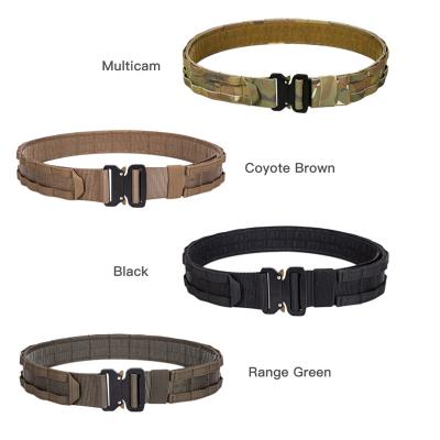 China GAF 1000D System GAF 1000D Tactical Tool of War Belt Nylon Tactical Molle Webbing Belt for sale