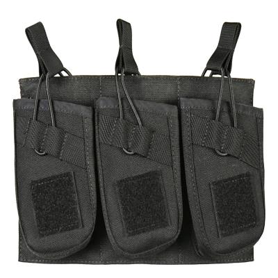 China Tactical Triple Webbing GAG Chaleco Tactico 1050D Dura Nylon Mag Pouch For Paintball Training Tactical Vest for sale