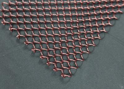 China 2.5m Width Plain Weave Decorative Steel Mesh For Decoration for sale