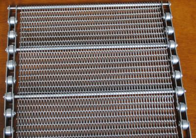 China Food Grade Heat Resistant Stainless Steel Metal Wire Mesh Chain Conveyor Belt for sale