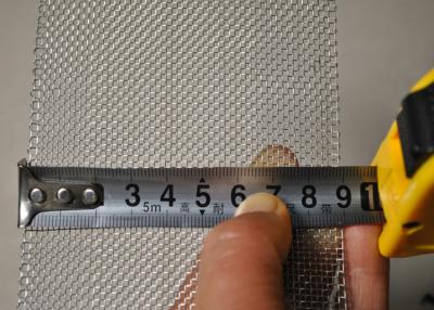 China Wrapped Edge 304 Stainless Steel Woven Wire Mesh 16 Mesh 90mm Width for sale