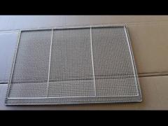 stainless steel wire mesh drying baking trays