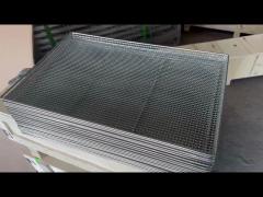 stianless steel wire mesh pan for drying