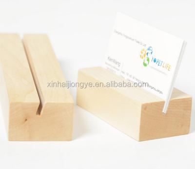 China Europe Accept OEM Wooden Business Card Holder for sale