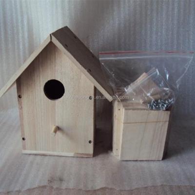 China China Xinhai Factory Supply DIY Wooden Bird House for sale