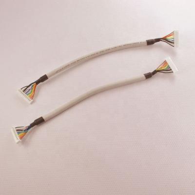 China Custom Computer Assembly Electrical Auto Cable Connector Jst Machine Wiring 12 Pin Wire Harness for sale