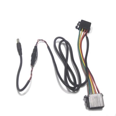 Κίνα Overmolded Video and Audio Radio Wire Stereo Speaker Video Adapter 3.5mm Power Connectors Car Audio Optical Wire Harness προς πώληση