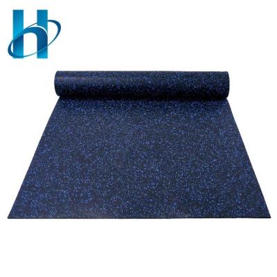 China Shock absorption Guangdong Factory Epdm Composite Rubber Rolls Non-smell Gym Rubber Tiles Sports Exercise Crossfit Fitness Gym Flooring for sale