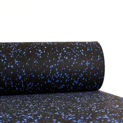 China Shock absorption High Quality Crossfit Gym Rubber Flooring Roll Weight Proof High Density Gym Flooring Rubber Rolls for sale