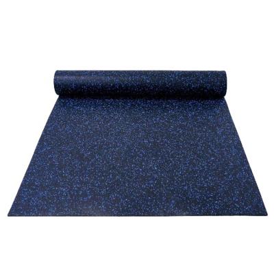 China Shock Absorption Honghan Factory Wholesale Rubber Roll Flooring Fitness Non-odor Epdm High Density Rubber Flooring for sale