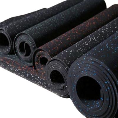 China Factory Hot-selling Gym Rolls Epdm Rolls High Density Rubber Fitness Shock Absorption Non-odor Rubber Flooring for sale