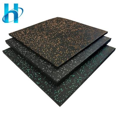 China Factory sale hot wear-resistant gym rubber flooring anti-vibration rubber mat for crossfit non-toxic rubber floor tile for gym for sale