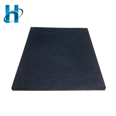 China High Quality Cushioning Rubber Mats Factory Gym Anti-Slip Rubber Flooring Anti-Slip Rubber Flooring Tile For Crossfit Area for sale